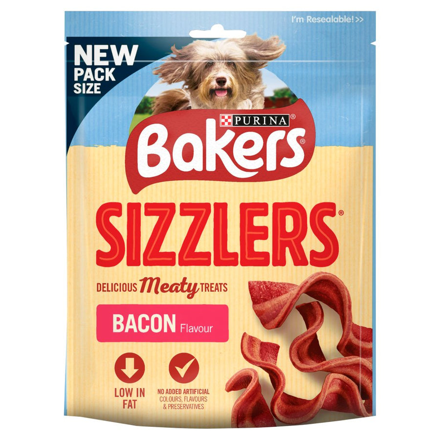 bakers bacon sizzlers 90g