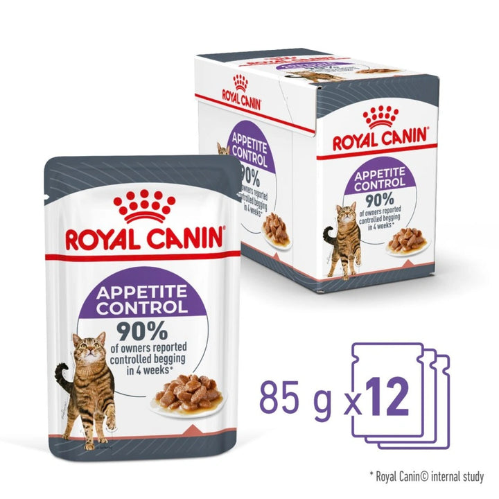 Royal Canin Appetite Control Care in Gravy Wet Cat Food 