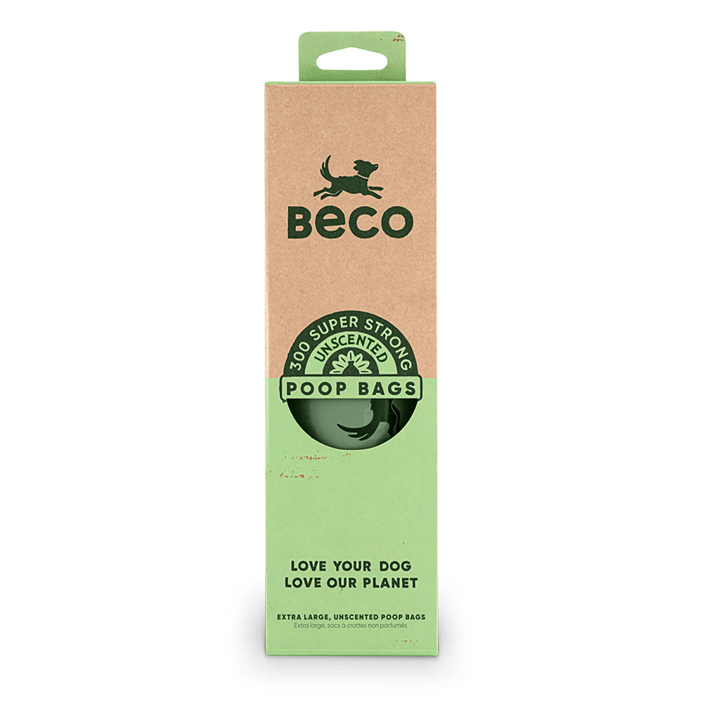 Large unscented poop bags Pack of 30