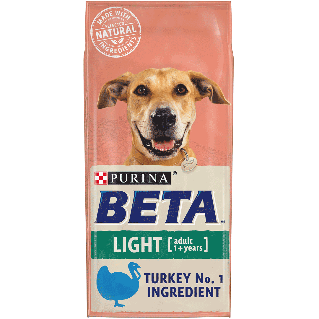 beta light dog food