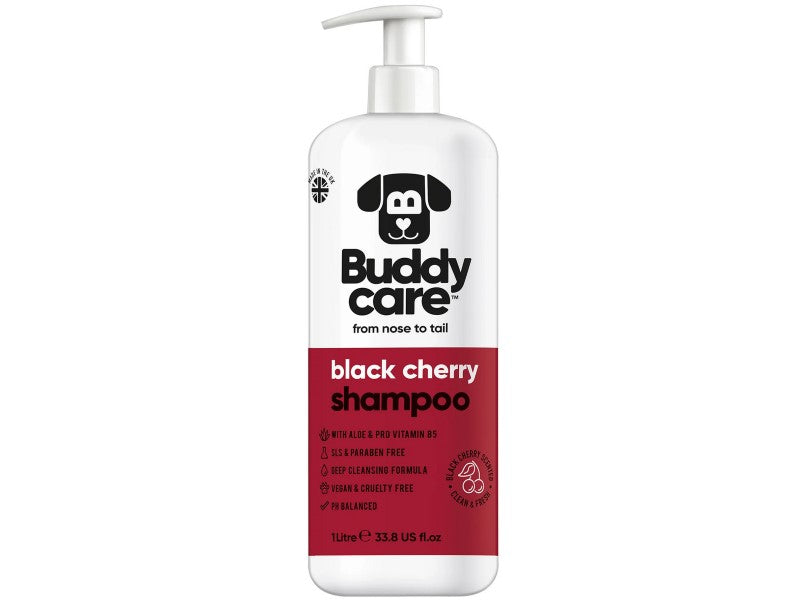 Buddycare Black Cherry Shampoo 500ml - PetWorld
