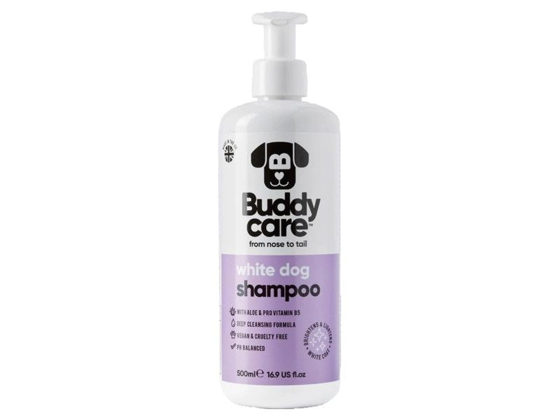 Buddycare White Dog Shampoo 500ml - PetWorld