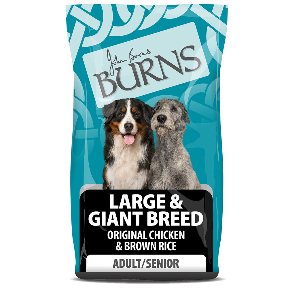 burns large breed chicken and rice