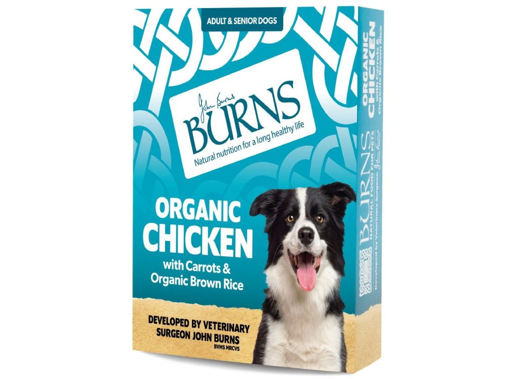 burns organic chicken