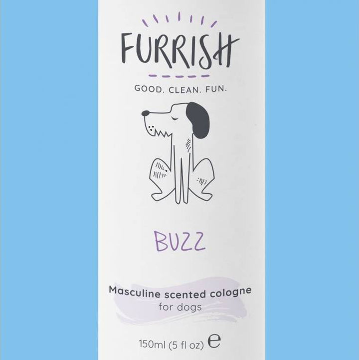 buzz cologne for dogs by furrish.