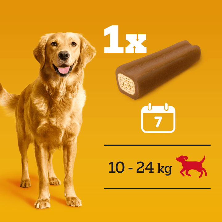Pedigree Jumbone Medium feeding guide: 1 chew per week