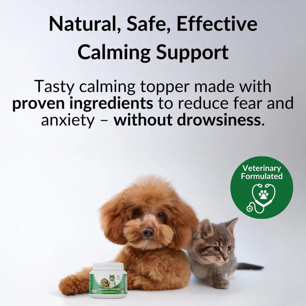 Nutripaw Calming meal topper for stress, anxiety & fear for cats and dogs