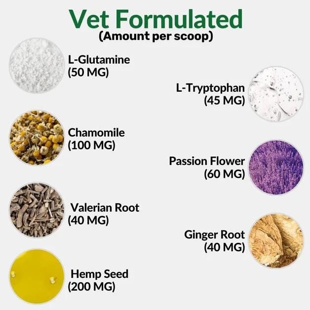 Nutripaw Calming meal topper for stress, anxiety & fear for cats and dogs