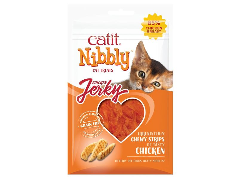 catit nibbly jerky chicken