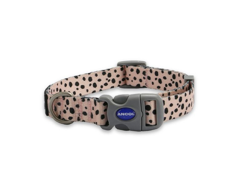 Soho Dalmatian Nylon Adjustable Dog Collar