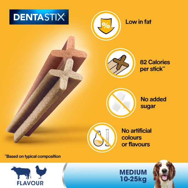 Dentastix Daily Dental Dog Treats Medium x56 Pack