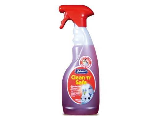 Johnson’s Clean and Safe Bird Cage Disinfectant Trigger Spray 500ml