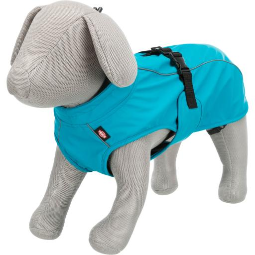 Trixie Waterproof Vimy Dog Raincoat – Turquoise
