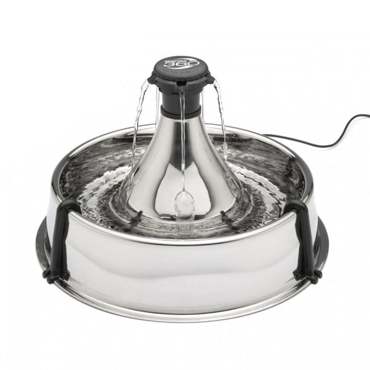 PetSafe Drinkwell 360 stainless steel pet fountain 3.8L with free falling streams