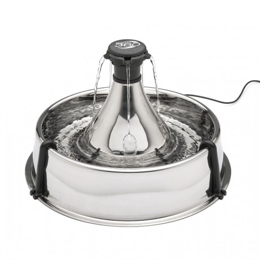 PetSafe Drinkwell 360 stainless steel pet fountain 3.8L with free falling streams
