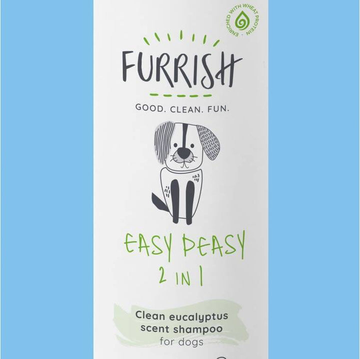 Furrish Easy Peasy 2 in 1 Dog Shampoo 300ml - PetWorld