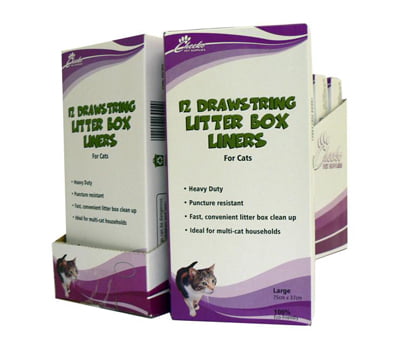 12 Draw String Litter Box Liners Large
