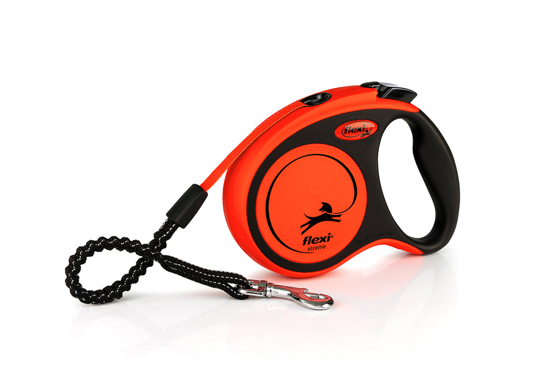 Flexi Xtreme S Tape 5m extendable dog lead for dogs up to 20kg