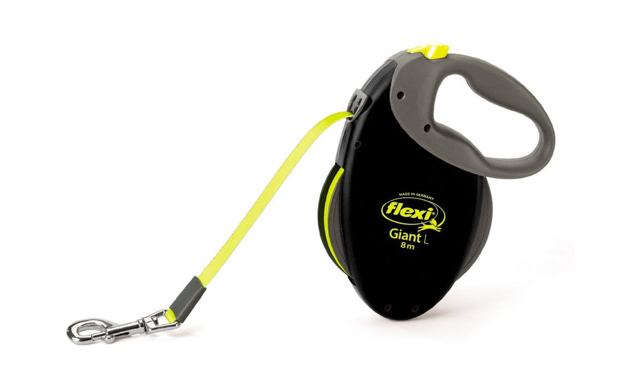 Neon Retractable Giant Dog Lead from Flexi Petworld Ireland