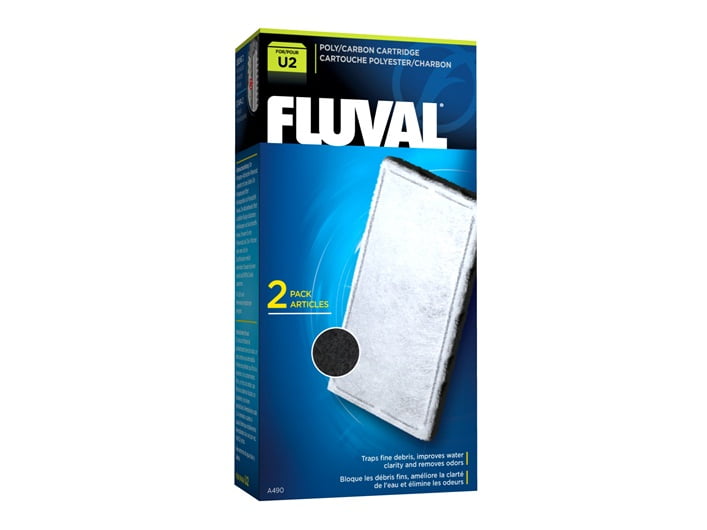 Fluval U2 Poly/Carbon Cartridge - PetWorld