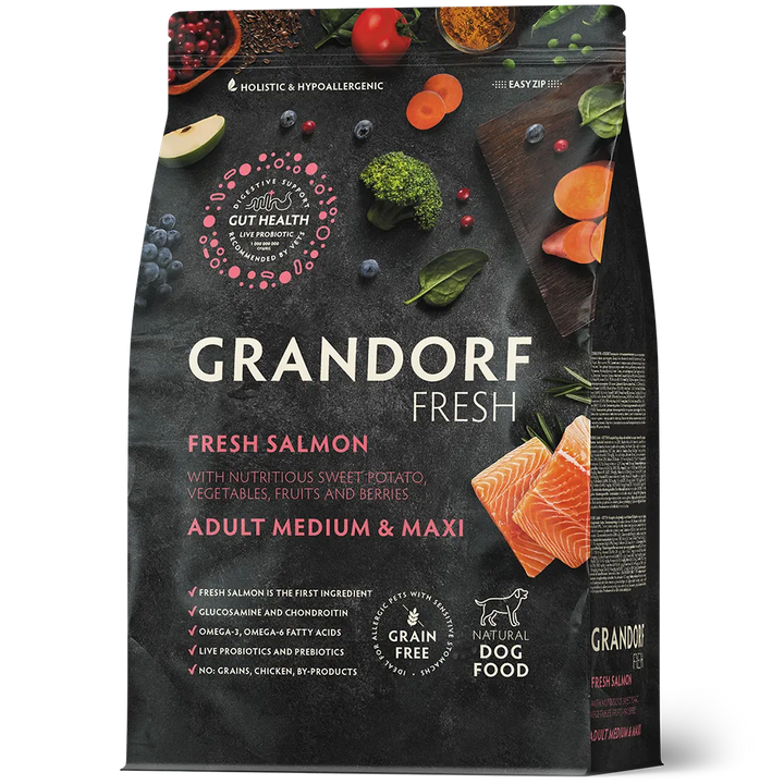 Grandorf Grain Free Salmon For Medium and Maxi Breeds