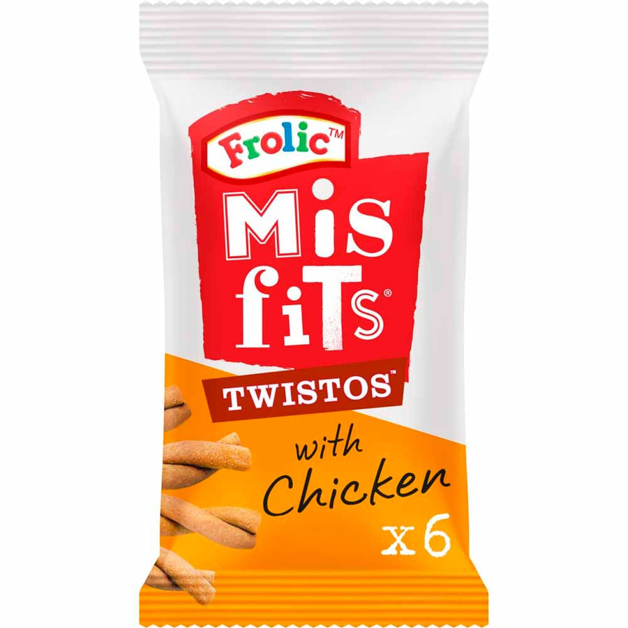 frolic misfits twistos with chicken x6