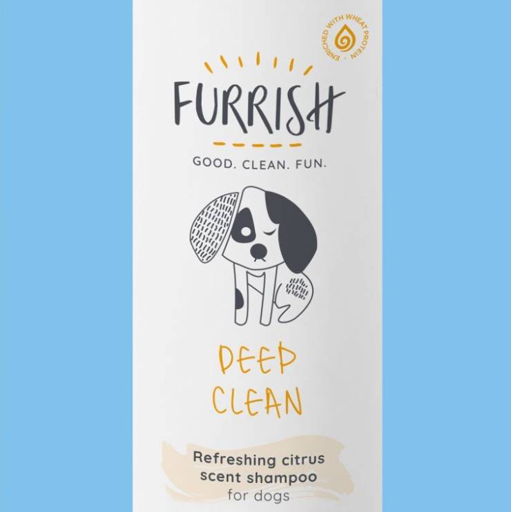 Furrish Deep Clean Dog Shampoo 300ml - PetWorld