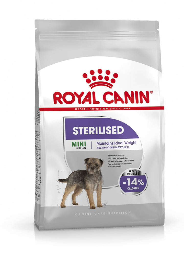 Mini Sterilised Care Dog Food - PetWorld