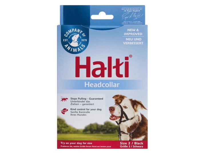 Halti Dog Head Collar Black