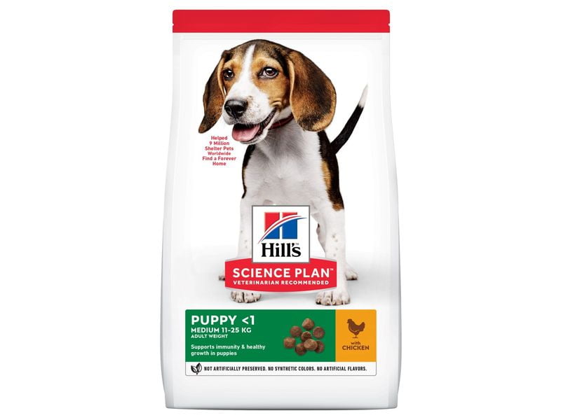 Hill’s Science Plan Puppy Healthy Development medium with chicken dog food 3kg