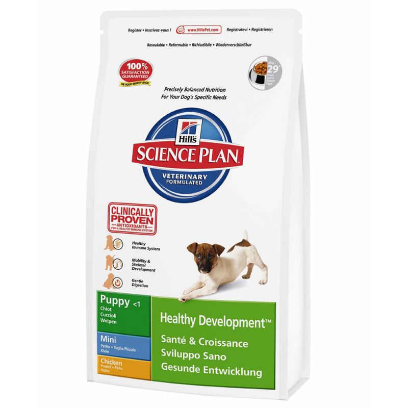 Hill's Puppy Healthy Development Mini with chicken dog food