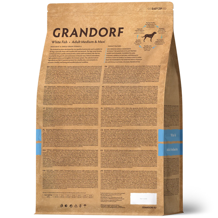 Grandorf Whitefish For Adult Dogs