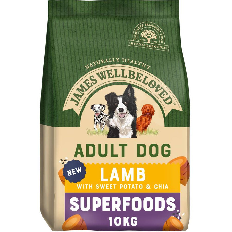 james wellbeloved lamb superfood for dogs