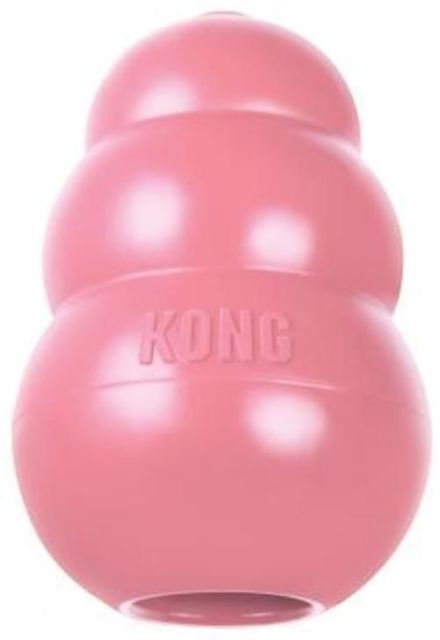 kong pink puppy treat toy