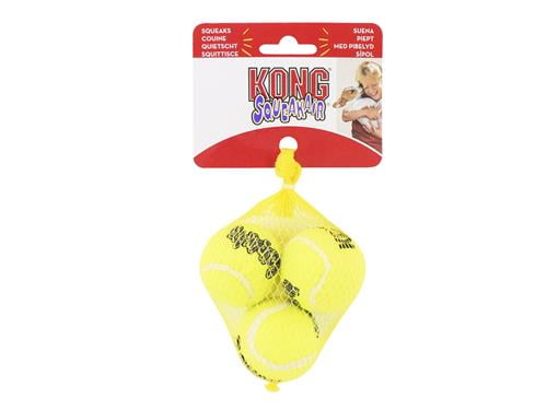 kong squeak air 3 pack small dog balls
