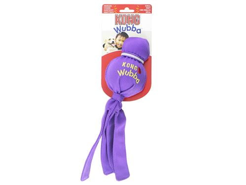 Kong Wubba Large Purple Dog Tug Toy