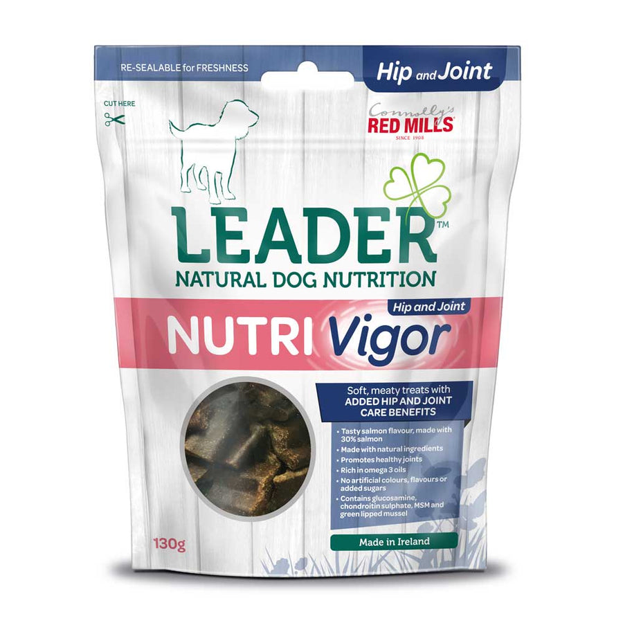 leader nutri vigor salmon dog treats