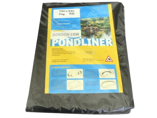 Gordon Low 3.0m X 4.0m PVC Pond Liner Prepack (0.5mm) - PetWorld