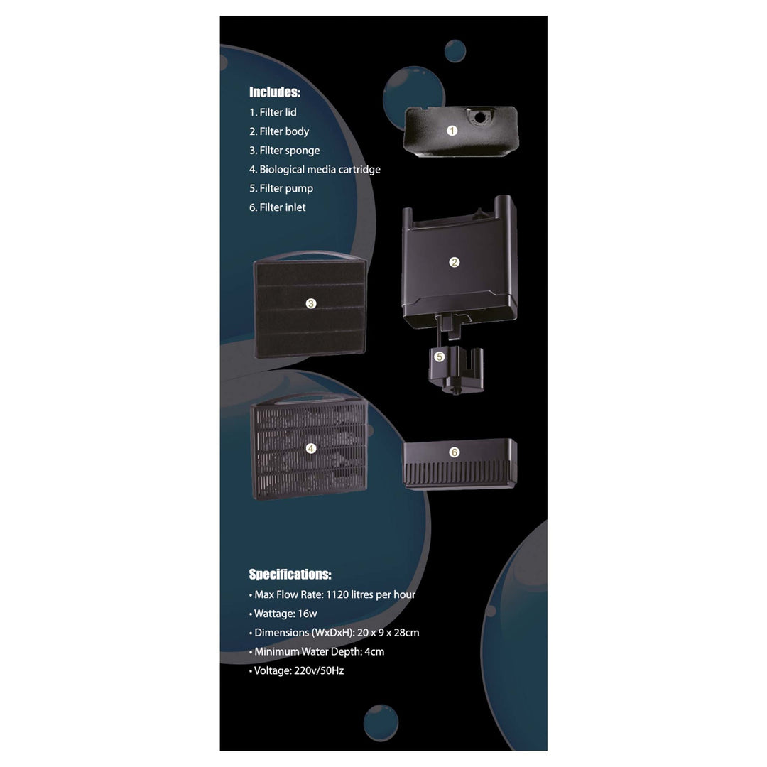 Betta Low Level Filter IX-120