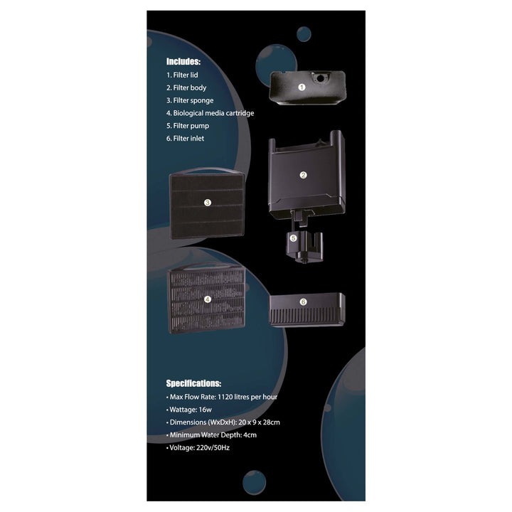 Betta Low Level Filter IX-120