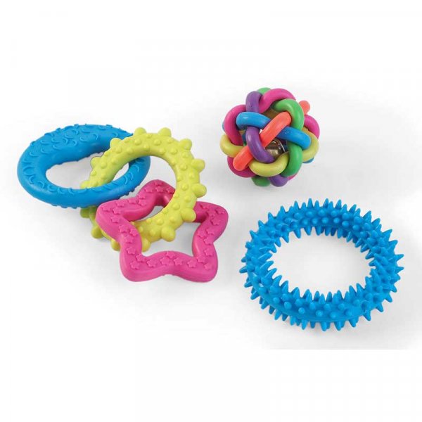 mini play dog toy combi pack