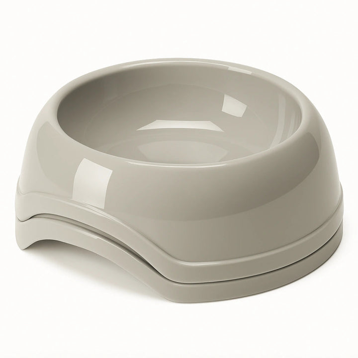 Plastic dog dish

