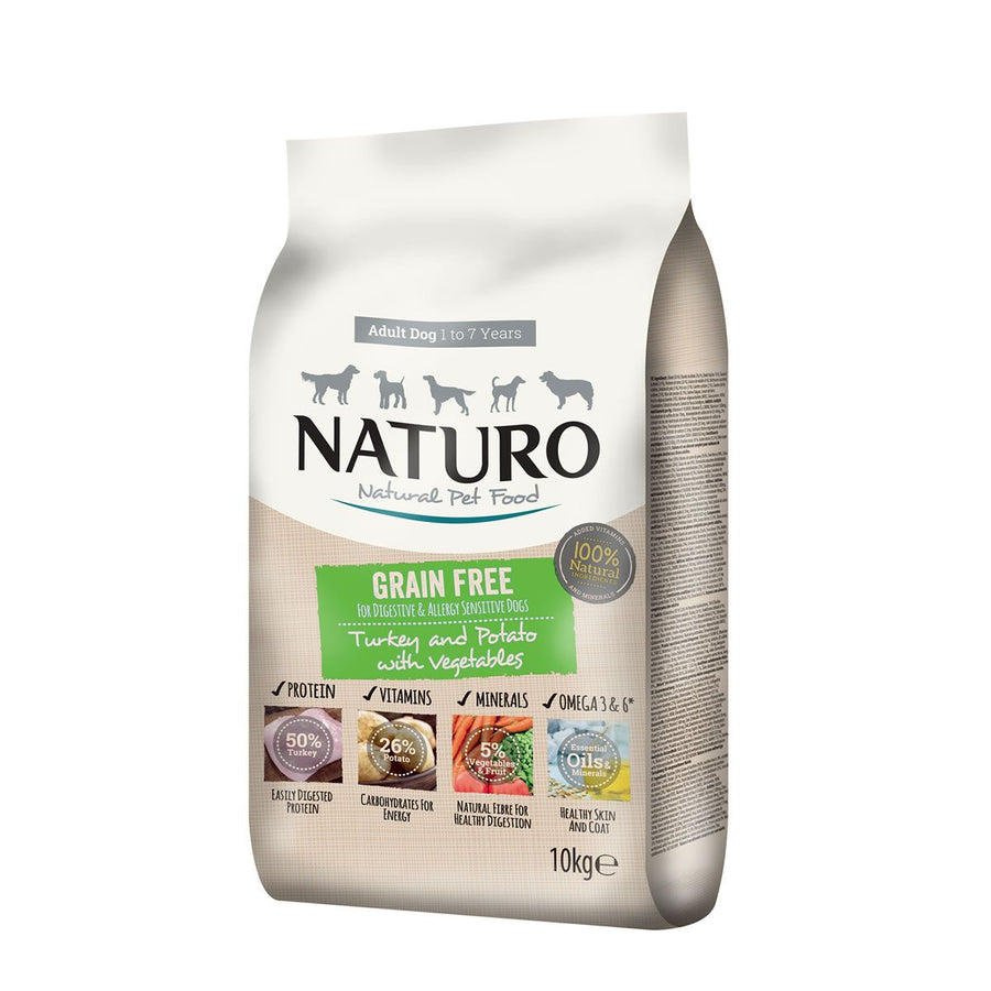 naturo adult grain free dry dog food