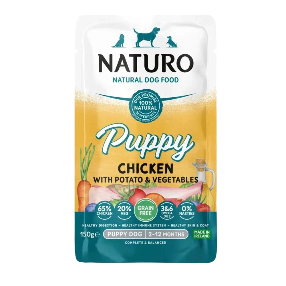 Naturo puppy food tray

