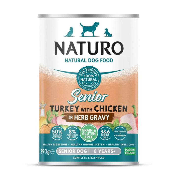 Naturo senior dog can

