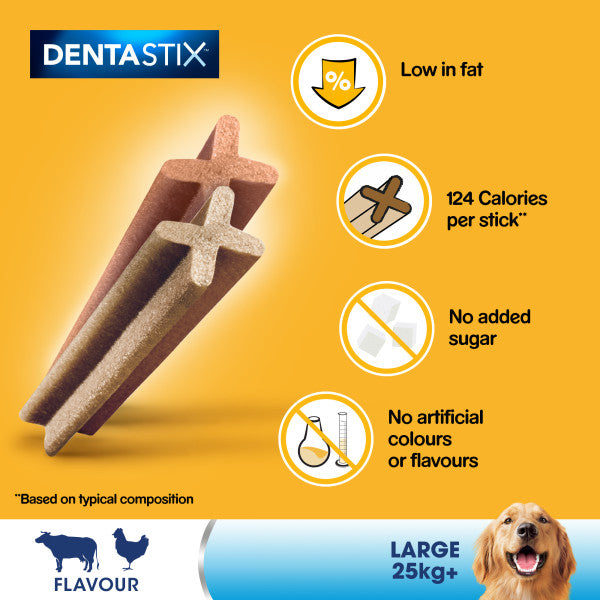 PEDIGREE DentaStix Daily Dental Chews Large Dog 42 Sticks