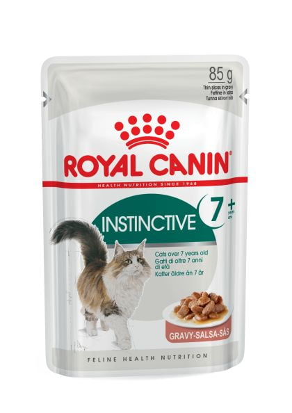 Royal Canin Instinctive 7+ in Gravy 85g - PetWorld