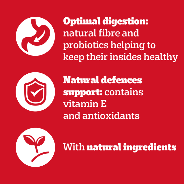 Pedigree wet dog food benefits: optimal digestion, natural defences support and natural ingredients