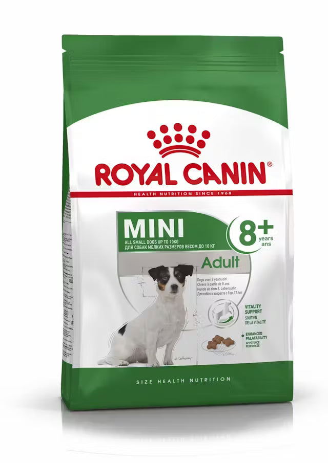 Royal Canin Mini Adult 8+ dog food