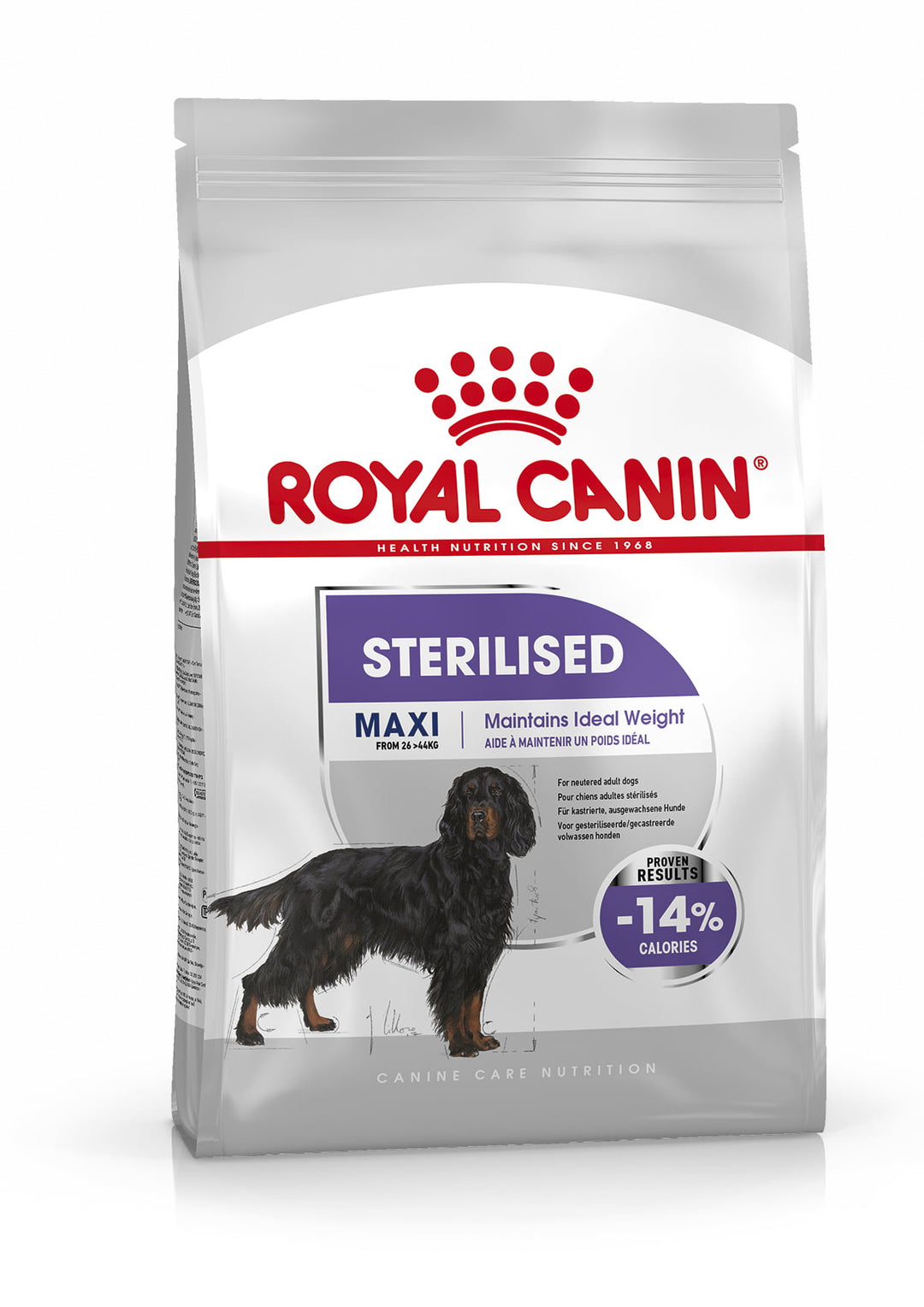 Maxi Sterilised Care Dog Food - PetWorld